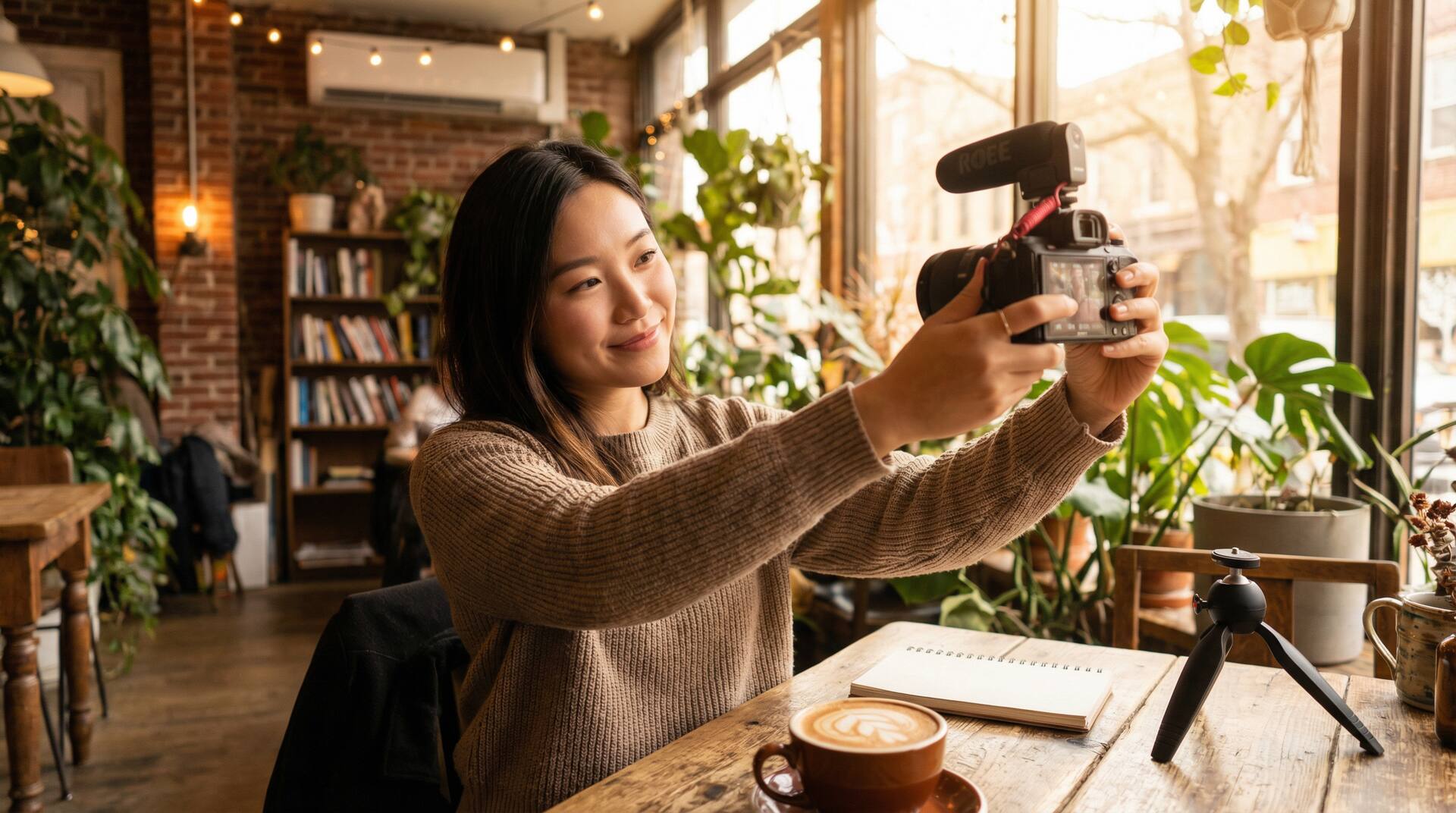 糖心vlog咖啡店探访视频